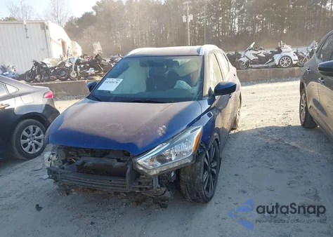 2019 Nissan Kicks Sv z USA, uszkodzony, nr VIN 3N1CP5CU6KL569495